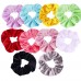 Set of 20-40 Lady Velvet Hair Scrunchies Elastic Scrunchy Bobble Ponytail Holder